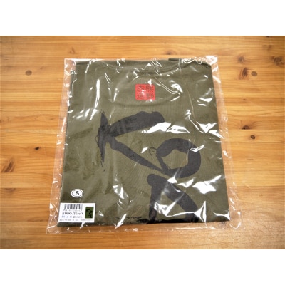 熊野古道Tシャツ【KODOTシャツ・オリーブ・Mサイズ】綿100%