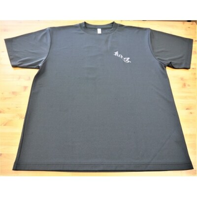 熊野古道Tシャツ【KODOTシャツ・黒・Sサイズ】ドライメッシュ生地
