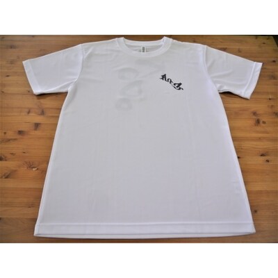 熊野古道Tシャツ【KODOTシャツ・白・XLサイズ】ドライメッシュ生地