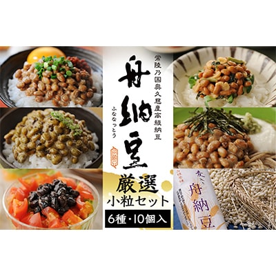 【茨城県産大豆】舟納豆　厳選小粒セット