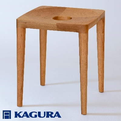 【家具蔵】スツールエミネント チェリー材