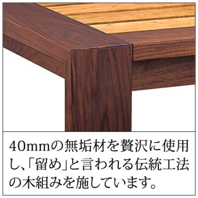 【家具蔵】ベッドフレームモデルノハイヘッド クイーン ウォールナット材