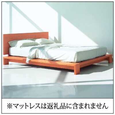【家具蔵】ベッドフレームモデルノハイヘッド シングル チェリー材