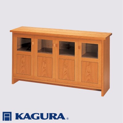 【家具蔵】ローボード モデルノ 1600 チェリー材