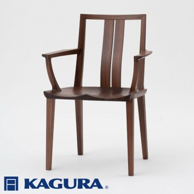 【家具蔵】アームチェア レン ウォールナット材
