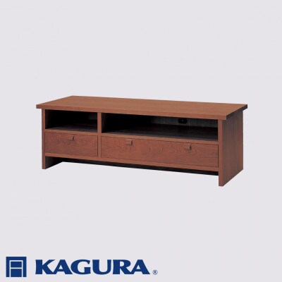 【家具蔵】TVボード モデルノ 1480(D52) ウォールナット材