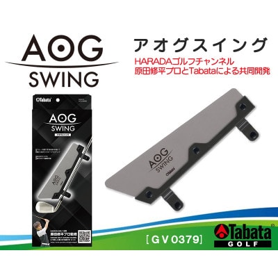 タバタ　AOG SWING(アオグスイング)　GV0379　スイング練習器具　原田修平プロ監修　