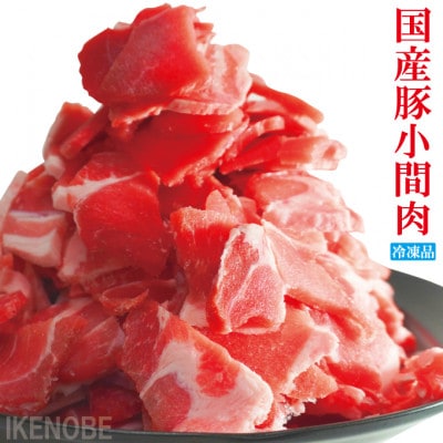【ふるさと納税】国産豚こま肉 1.5kg(250g×6パック)