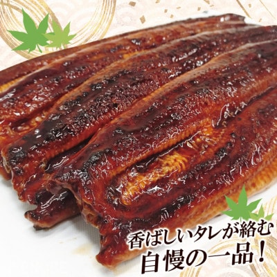 【ふるさと納税】うなぎ蒲焼き3尾冷凍たれ山椒付き 中国産