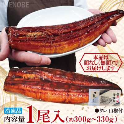 【ふるさと納税】うなぎ蒲焼き1尾冷凍たれ山椒付き 中国産