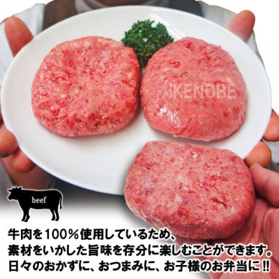 【ふるさと納税】国産牛冷凍生ハンバーグ130g×16個