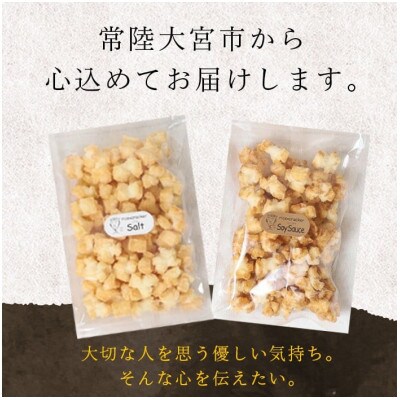 天日干し揚げおかき　食べ比べセット　計6袋(醤油・塩、各1袋/チーズ・カレー、各2袋)