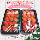いちご味くらべ　おまかせセット(各パック240g×2(2種類以上))