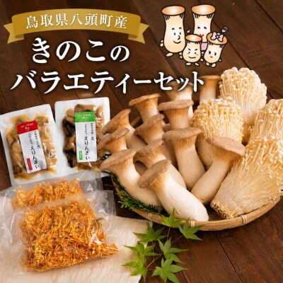 八頭町産きのこのバラエティーセット