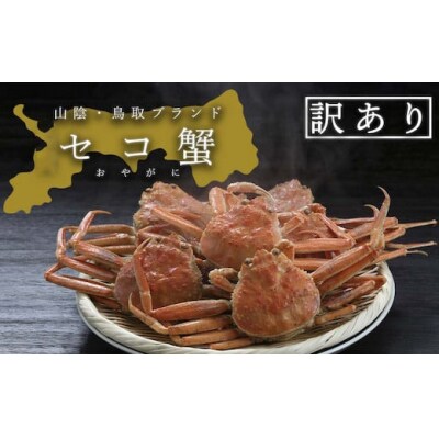 【活き】訳あり足折れ日本海産親ガニ(セコガニ)　10枚