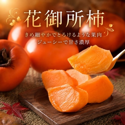 八頭町が誇る日本随一の甘柿『花御所柿』 2kg