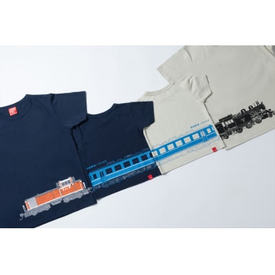 若桜鉄道×OJICOコラボ　つながるトレインTシャツ(半袖 男女兼用3L)「DDデザイン」