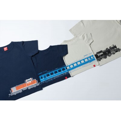 若桜鉄道×OJICOコラボ　つながるトレインTシャツ(半袖 男女兼用3L)「SLデザイン」