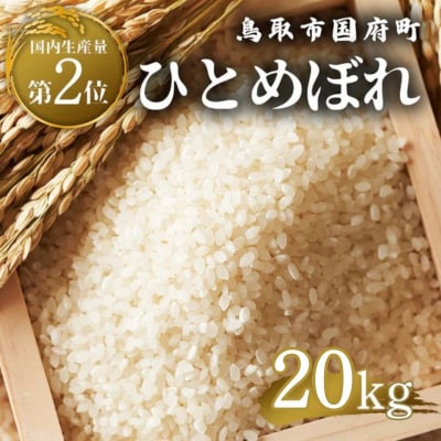 鳥取県産 ひとめぼれ 令和7年産 精米済 20kg(5kg×4袋)