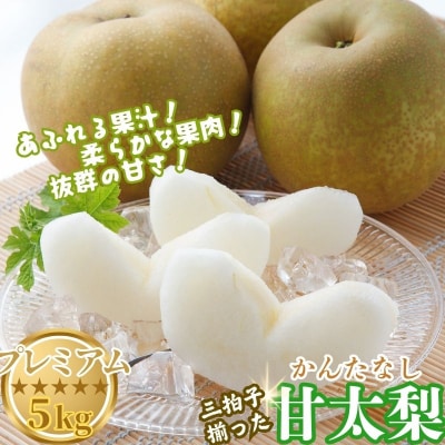 プレミアム甘太梨5kg