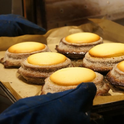 新感覚!絶品八頭チーズケーキ【無添加冷凍スイーツ】バウムと味わう濃厚贅沢スイーツ