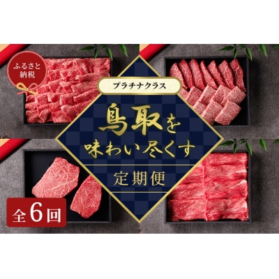 【和牛セレブ】鳥取和牛 定期便 プラチナクラス