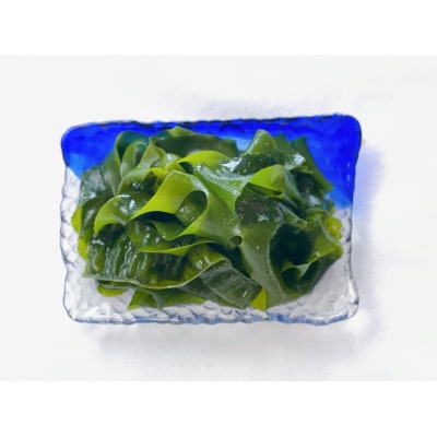 【定期便/年6回/奇数月お届け】釜揚げ塩蔵わかめ(120g×5パック)【マサエイ水産】_HB0097