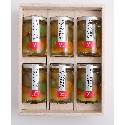 和歌山県産果実　わかやまポンチ6本セット