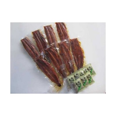国内産うなぎ蒲焼8尾!