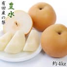 [新鮮・産直]和歌山県有田巨峰村の梨(豊水)約4kg【2026年度発送分】