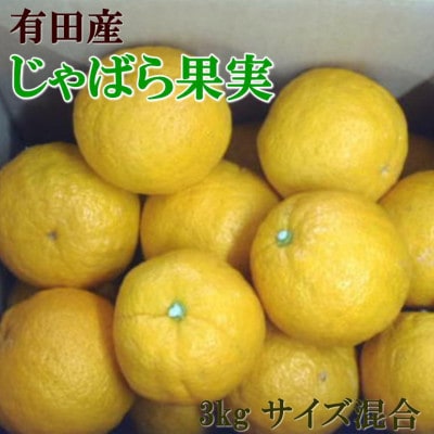 【厳選・希少】和歌山産のじゃばら果実約3kg【有田川町】