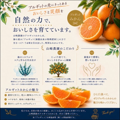 訳あり ネーブルオレンジ　約5kg|山崎農園 アルギット こだわり栽培 家庭用