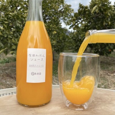 有田みかん100%無添加ジュース720ml × 3本