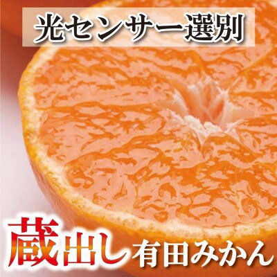 <先行受付>家庭用　蔵出みかん8kg+240g(傷み補償分)【有田の蔵出しみかん】【訳あり】