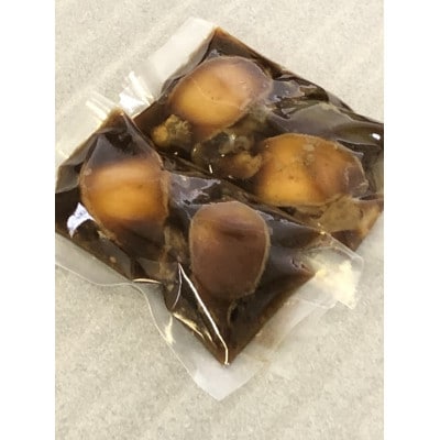 和歌山産煮アワビ姿 【湯浅たまり醤油ぶどう山椒】 160g