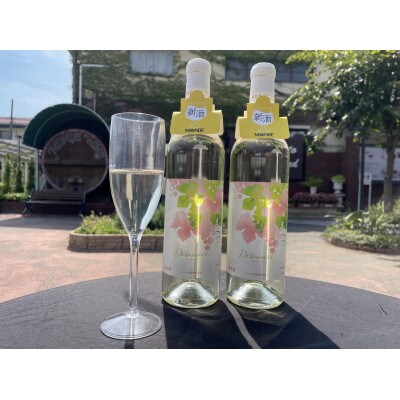 モンデ酒造の2022新酒デラウェア2本セット　山梨ヌーボ
