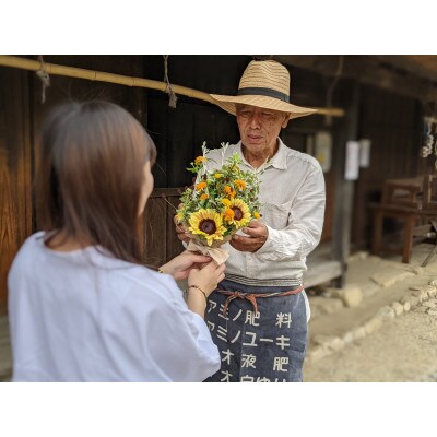 めぐみ~花からはじめる親孝行~お花ボリュームアップ