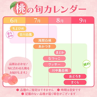 2026年先行受付 日本一の生産量 山梨県 笛吹市産 桃 2kg以上(5玉~8玉) フルーツ　