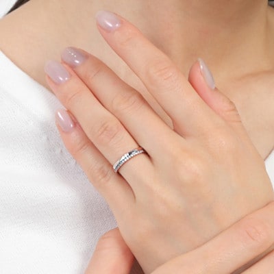 普段使いに PT ダイヤリング 0.13CT R3352DI-P　#11