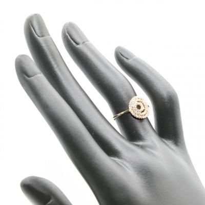 K18 ダイヤモンドリング　0.26CT　R3976DI-Y #5