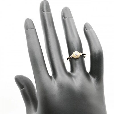 K18YG ダイヤモンドリング　0.26CT　R3975DI-Y #6