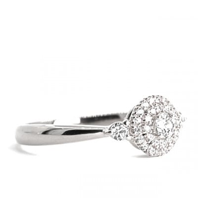プラチナダイヤモンドリング　0.26CT　R3975DI-P #14