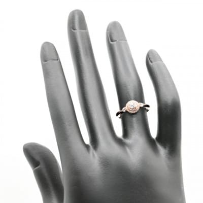 K18PG ダイヤモンドリング　0.26CT　R3975DI-R #9