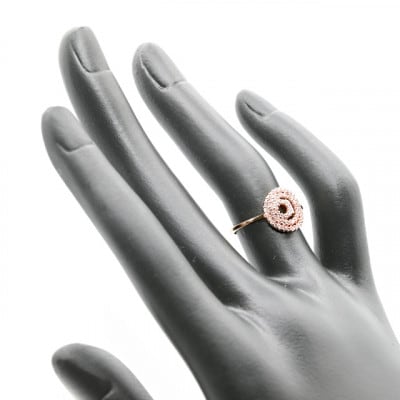 K18PG ダイヤモンドリング　0.26CT　R3976DI-R #15