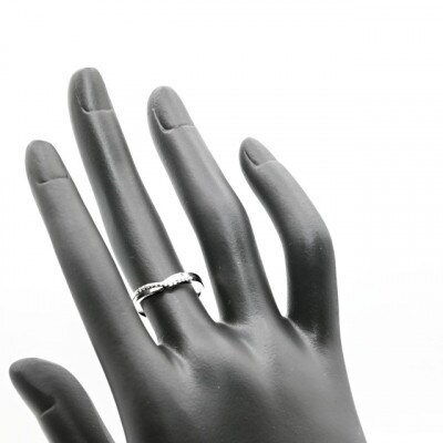 Vラインダイヤクロスリング0.06CT　R3966DI-P　#9