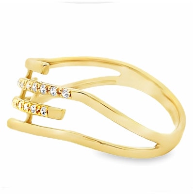 K18 ダイヤモンドリング RADR-6901 #13