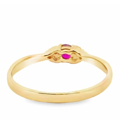 K18 ルビーダイヤモンドリング RADR-4846 #10