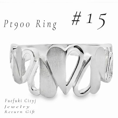 PT900  地金リング RAMR-50 #15