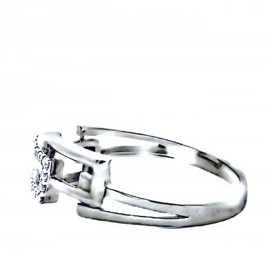 PT チェーンリンクリングDIA0.1CT RADR-6937DI-P #8