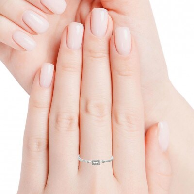 PT900 ダイヤモンド リング 0.01CT RADR-4947DI-P #6